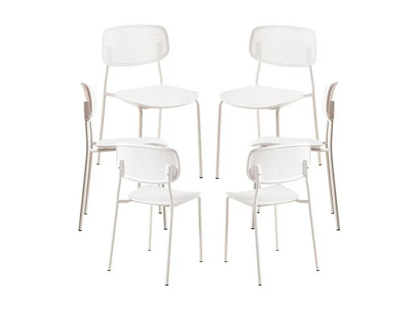 Packs Sillas Comedor - Pack 6 Sillas Piki - Blanco
