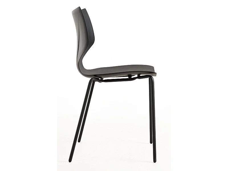 Sillas Comedor - Silla Plecy - Negro