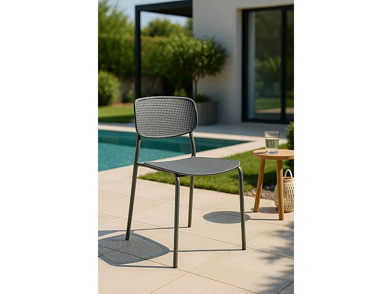 Sillas Comedor - Silla Piki - Gris