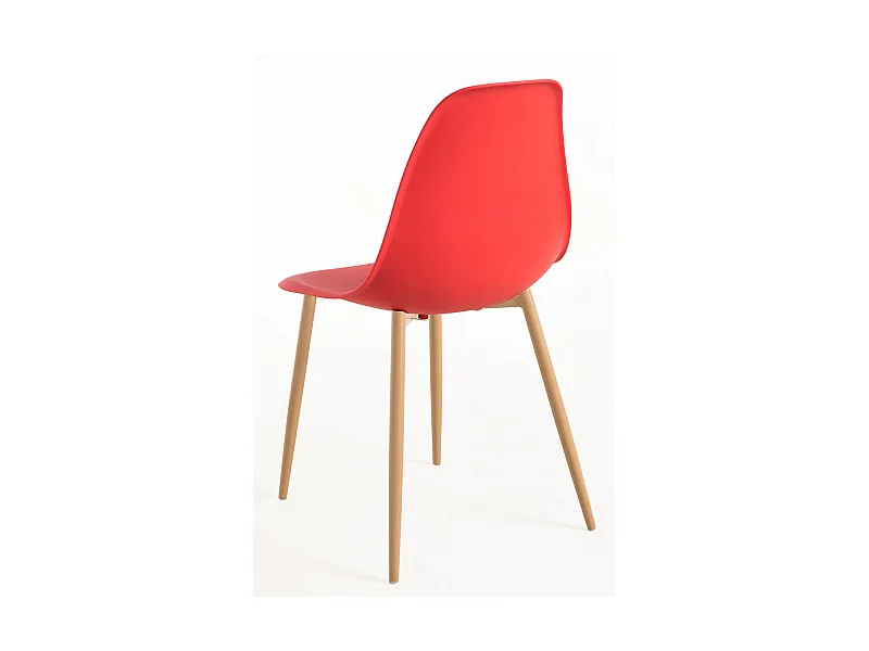 Packs Sillas Comedor - Pack 2 Sillas Mykle - Rojo