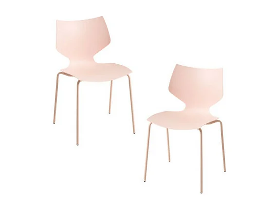 Packs Sillas Comedor - Pack 2 Sillas Plecy - Rosa
