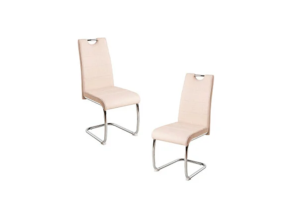 Packs Sillas Comedor - Pack 2 Sillas Hallen Tela - Beige