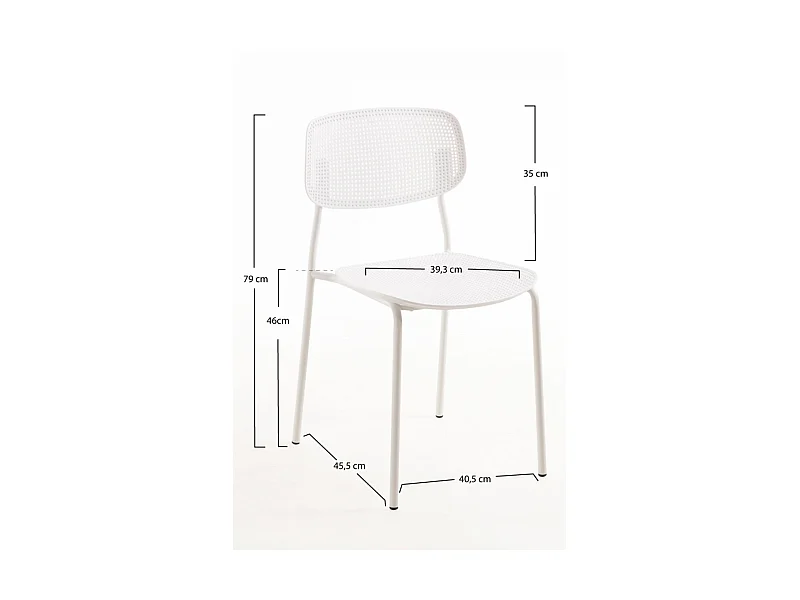 Packs Sillas Comedor - Pack 4 Sillas Piki - Blanco