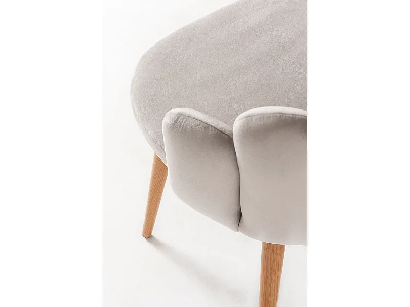 Packs Sillas Comedor - Pack 2 Sillas Hand Terciopelo - Gris