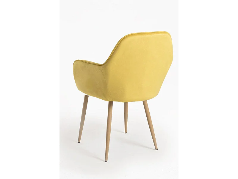 Packs Sillas Comedor - Pack 2 Sillas Chic - Amarillo