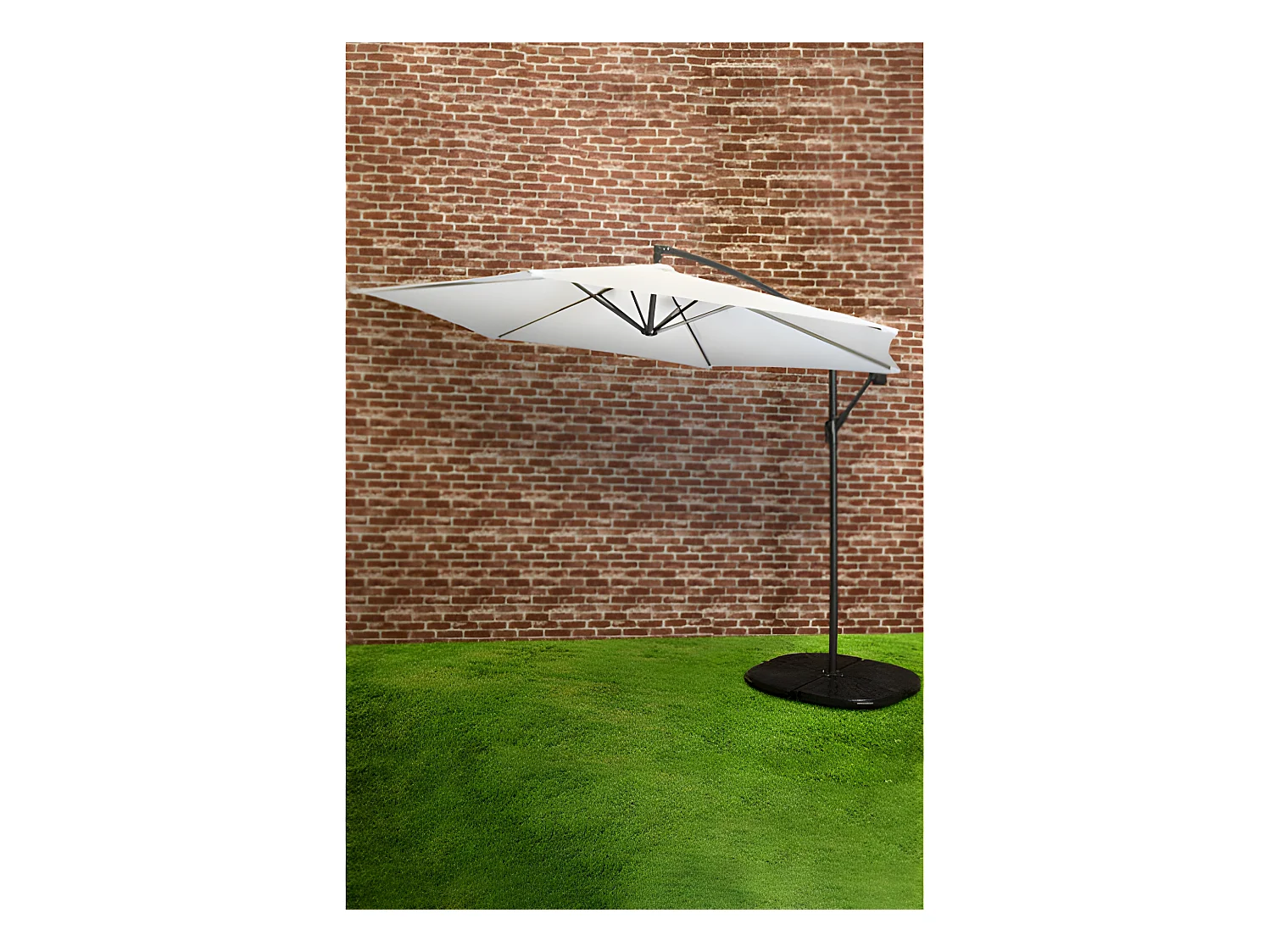 Sombrillas y parasoles - Sombrilla Colgante Sunny 3 m - Verde