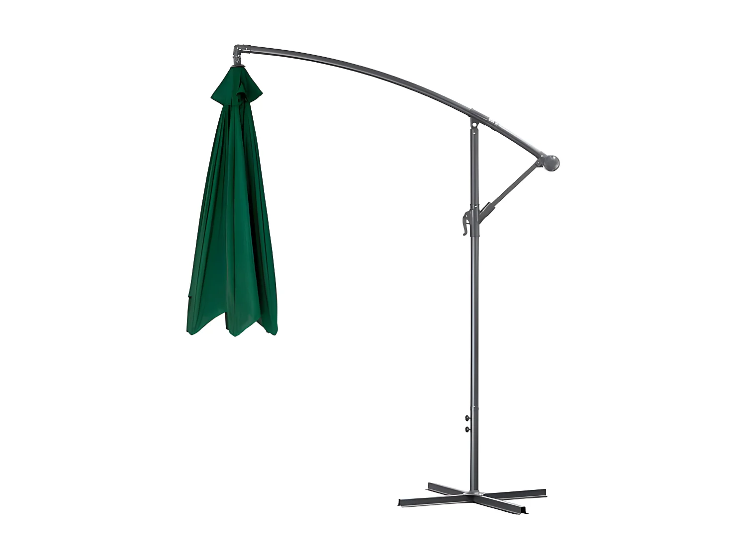 Sombrillas y parasoles - Sombrilla Colgante Sunny 3 m - Verde