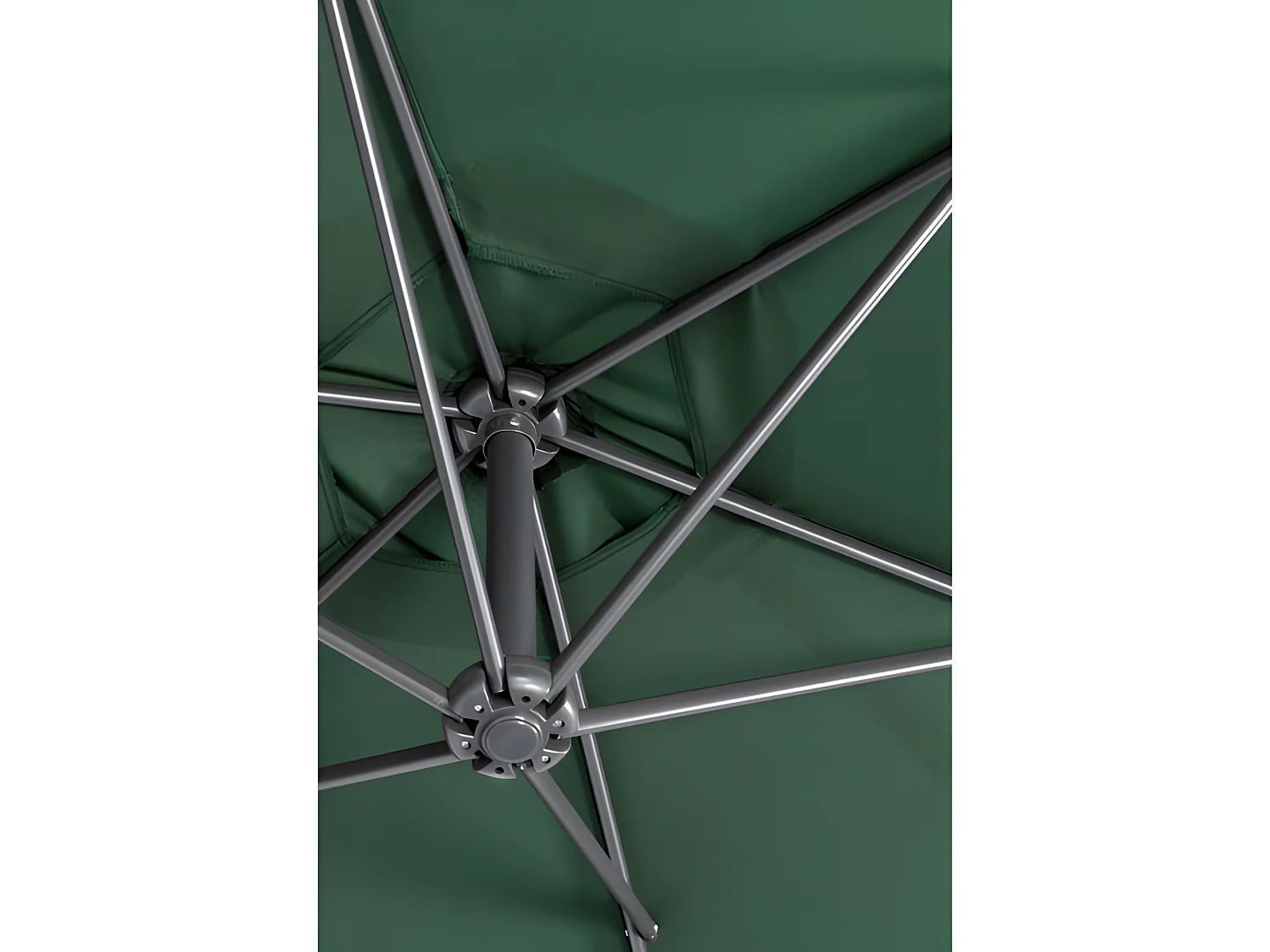 Sombrillas y parasoles - Sombrilla Colgante Sunny 3 m - Verde