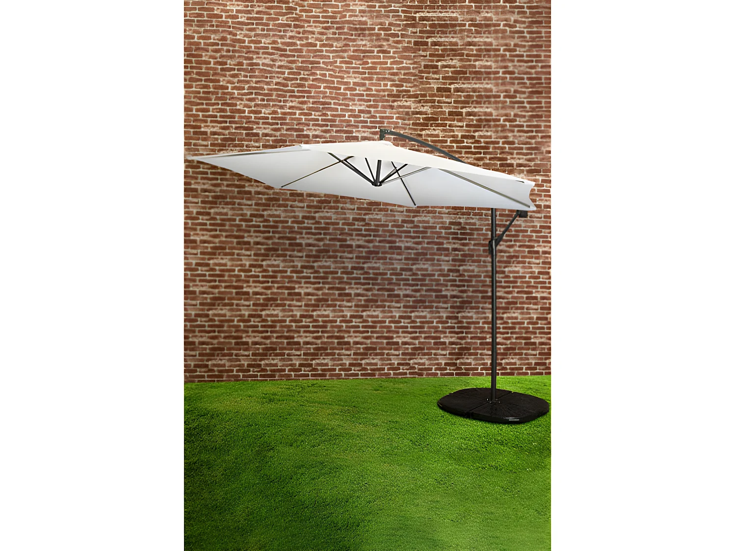 Sombrillas y parasoles - Sombrilla Colgante Sunny 3 m - Verde