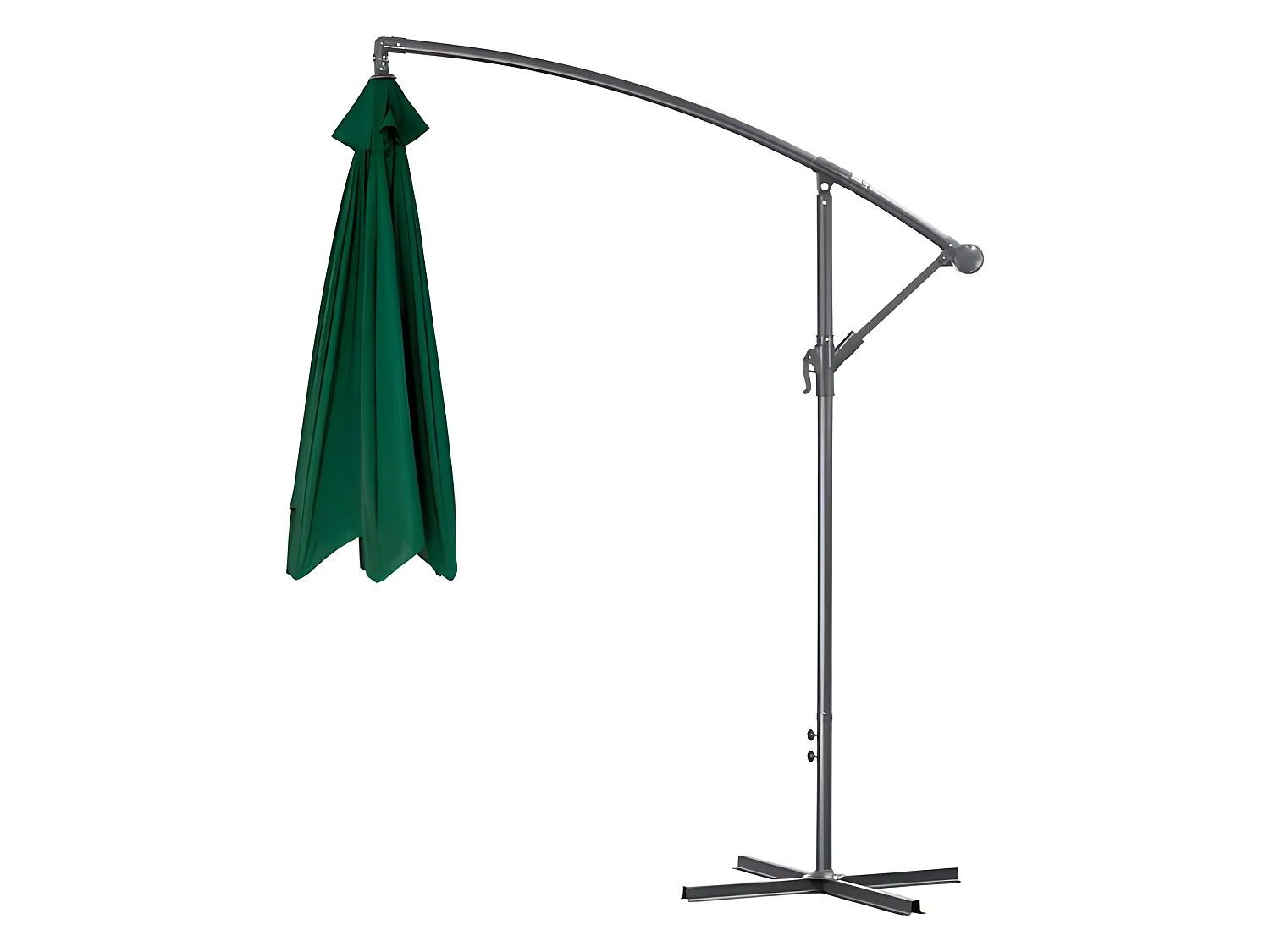 Sombrillas y parasoles - Sombrilla Colgante Sunny 3 m - Verde