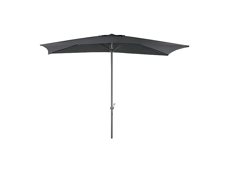 Sombrilla Eco 3x2 m - Gris oscuro