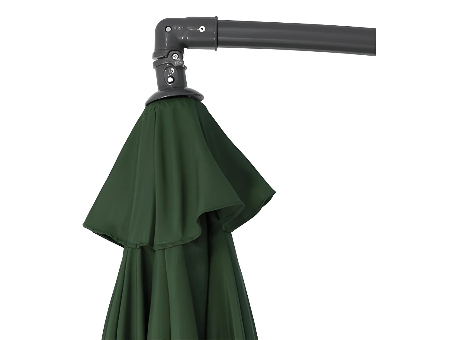 Sombrillas y parasoles - Sombrilla Colgante Sunny 3 m - Blanco