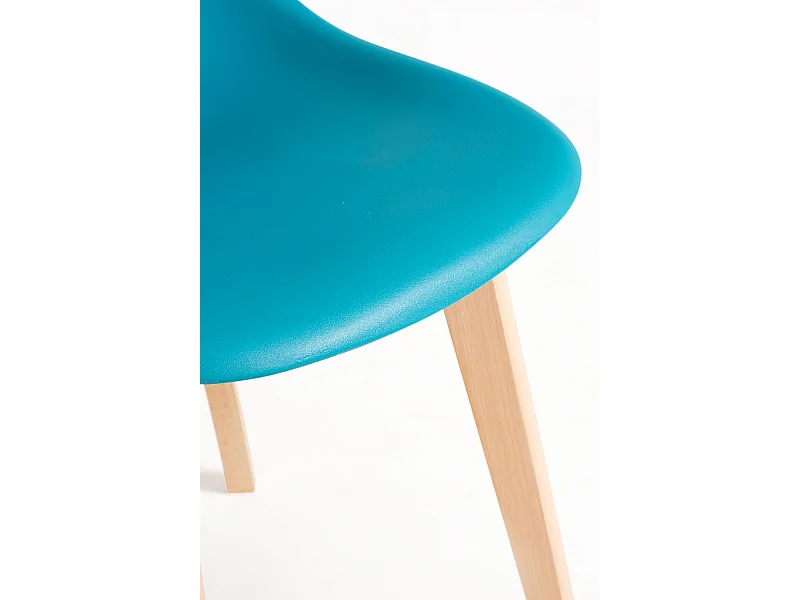 Packs Sillas Comedor - Pack 6 Sillas Kelen - Verde azulado