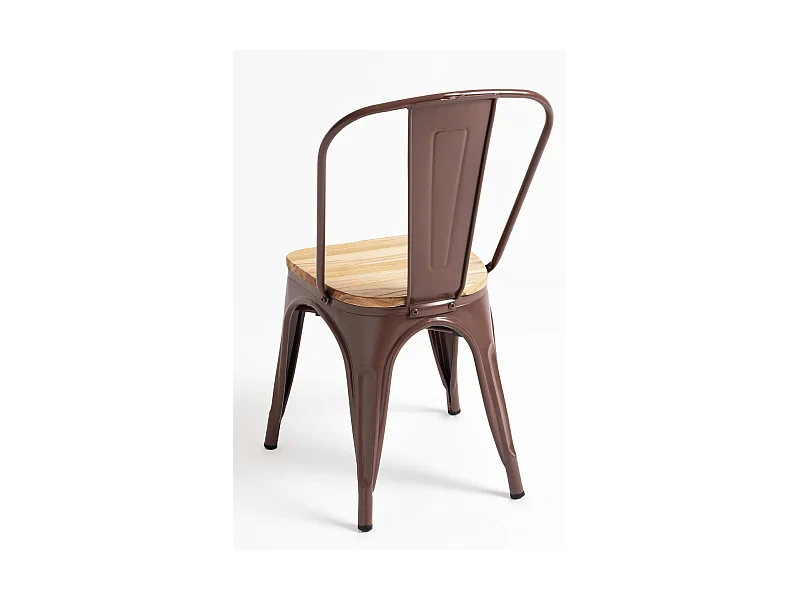 Packs Sillas Comedor - Pack 4 Sillas Torix Madera Natural - Marrón