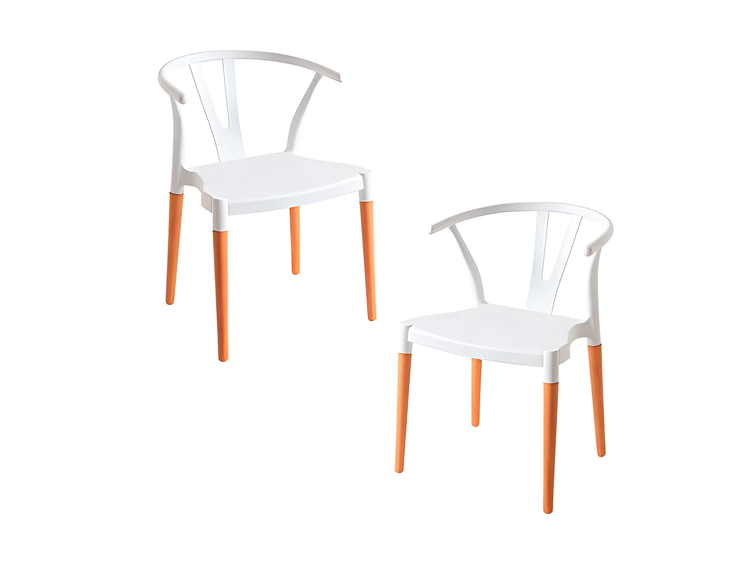 Packs Sillas Comedor - Pack 2 Sillas Tahi - Blanco