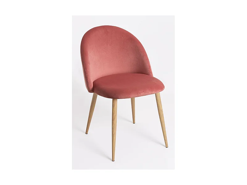 Packs Sillas Comedor - Pack 4 Sillas Vint Terciopelo - Rosa