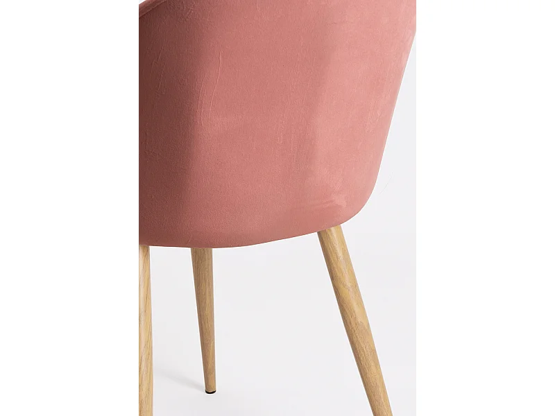 Packs Sillas Comedor - Pack 4 Sillas Vint Terciopelo - Rosa