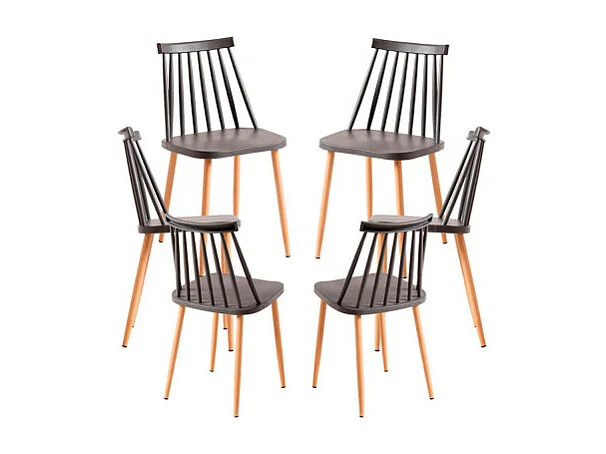Packs Sillas Comedor - Pack 6 Sillas Bik - Gris