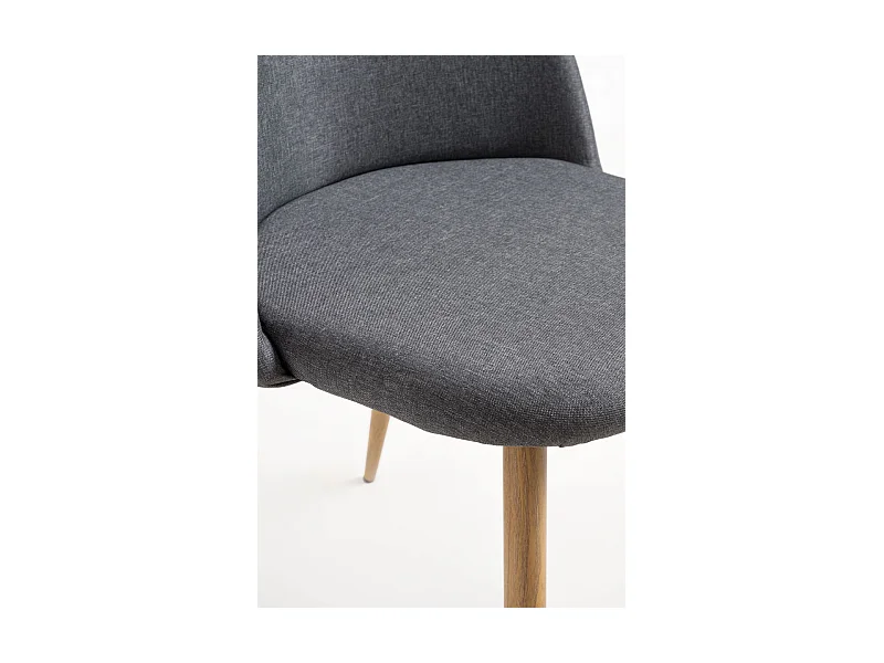 Packs Sillas Comedor - Pack 4 Sillas Vint Tela - Gris oscuro