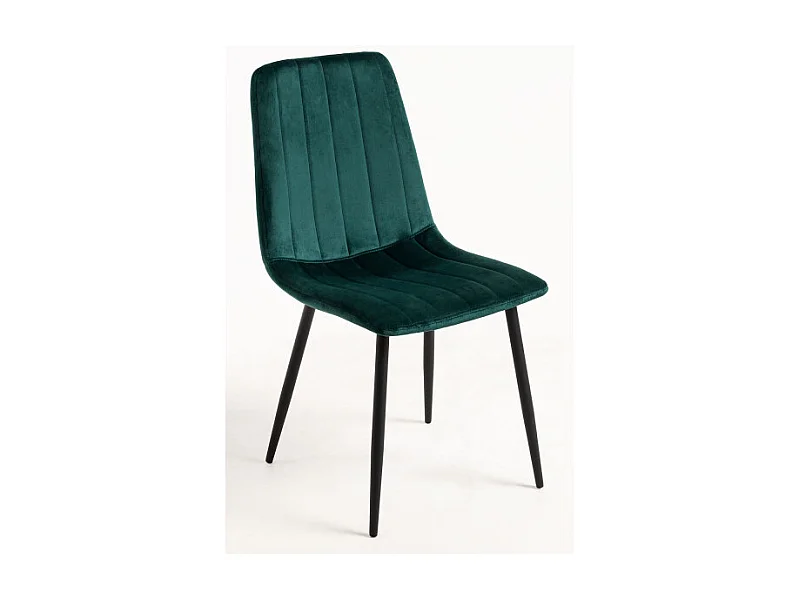 Sillas Comedor - Silla Liny Terciopelo - Verde