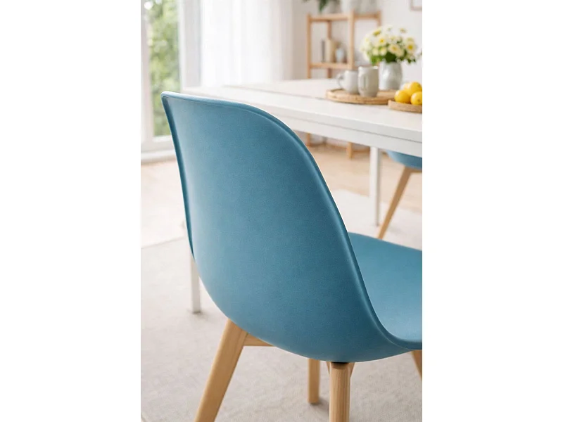 Packs Sillas Comedor - Pack 4 Sillas Kelen - Verde azulado