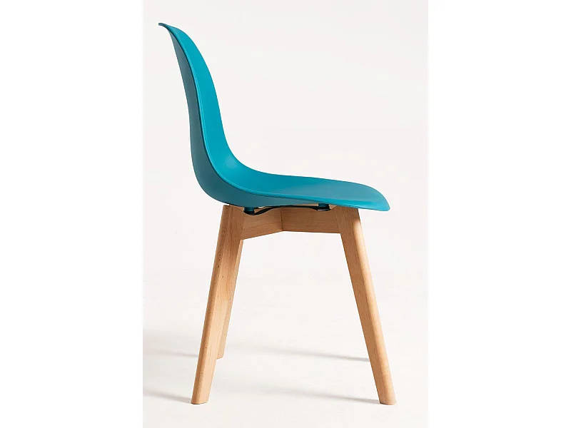 Packs Sillas Comedor - Pack 4 Sillas Kelen - Verde azulado