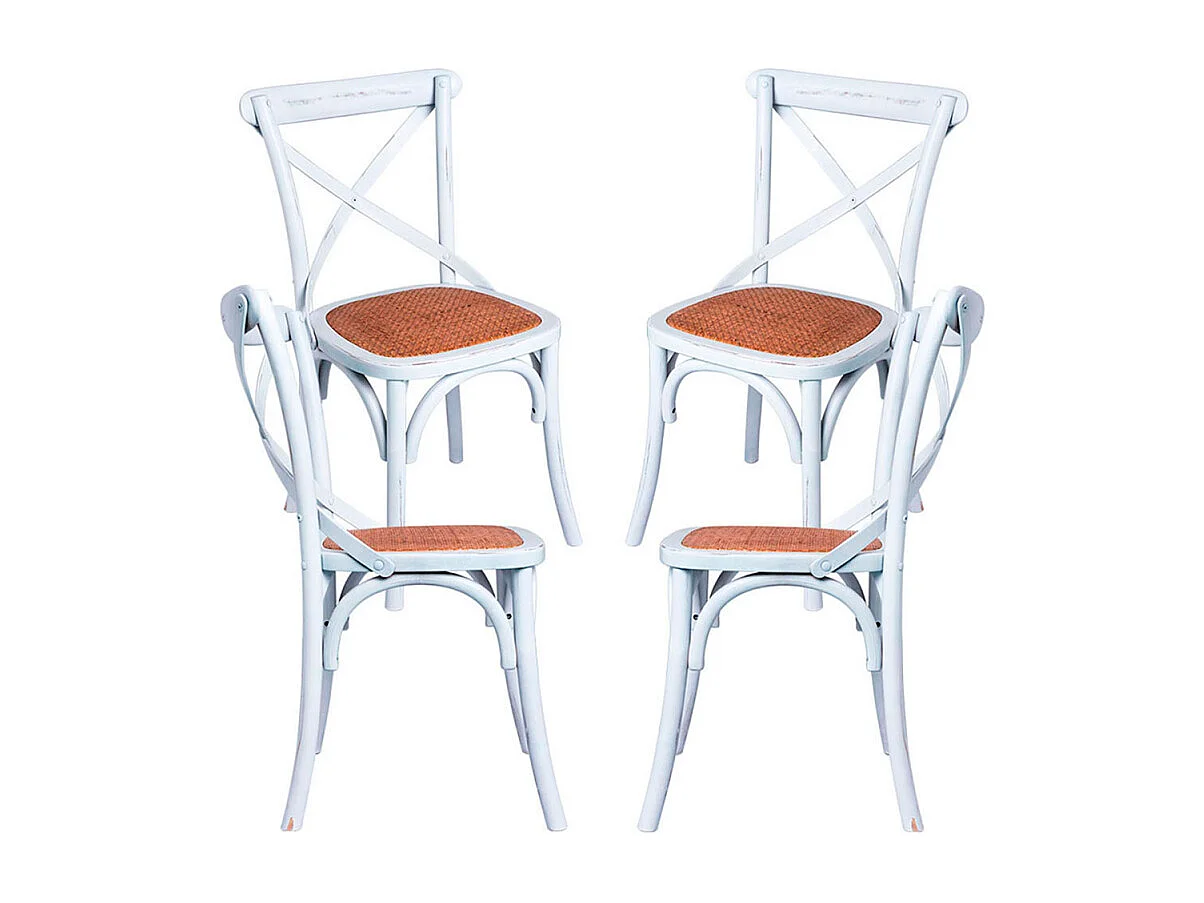 Packs Sillas Comedor - Pack 4 Sillas Altea - Roble blanco