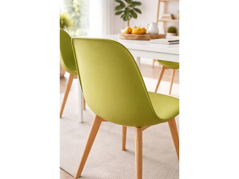 Packs Sillas Comedor - Pack 4 Sillas Kelen - Verde