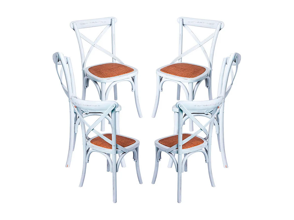 Packs Sillas Comedor - Pack 6 Sillas Altea - Roble blanco