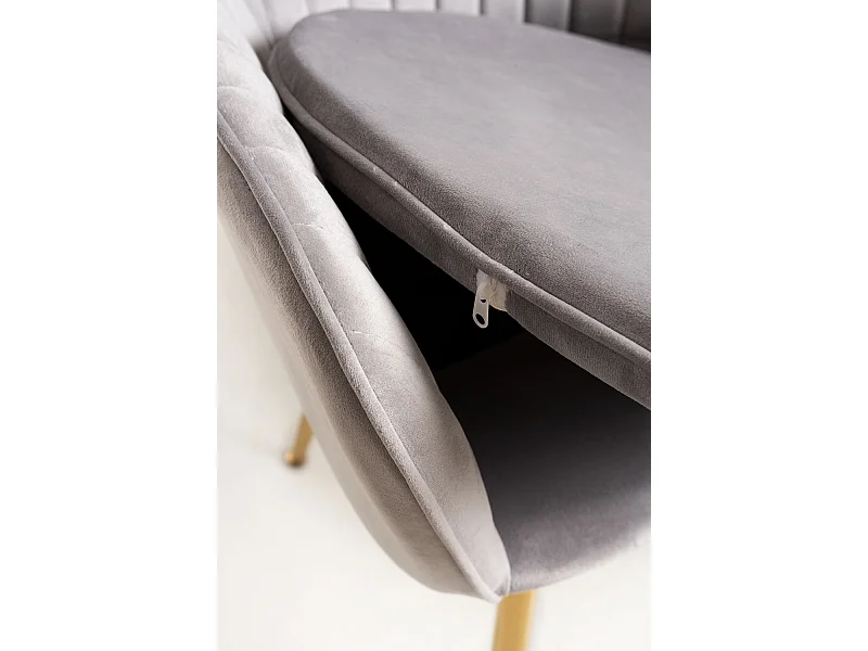 Packs Sillas Comedor - Pack 2 Sillas Chic Golden - Gris claro