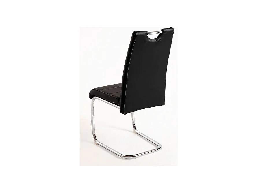 Sillas Comedor - Silla Hallen Polipiel - Negro