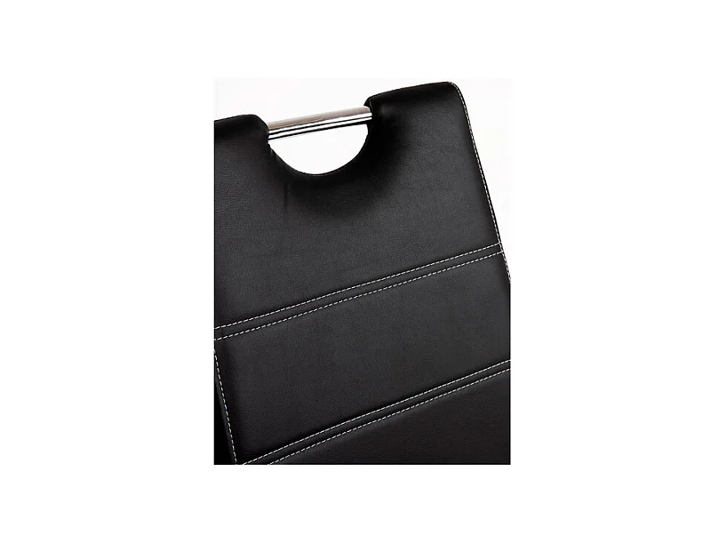 Sillas Comedor - Silla Hallen Polipiel - Negro