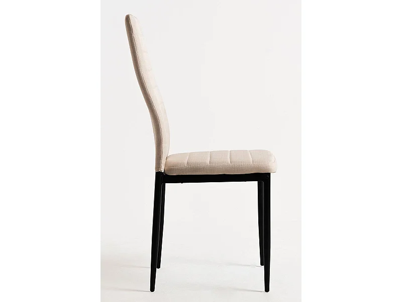 Packs Sillas Comedor - Pack 4 Sillas Lauter Tela - Beige