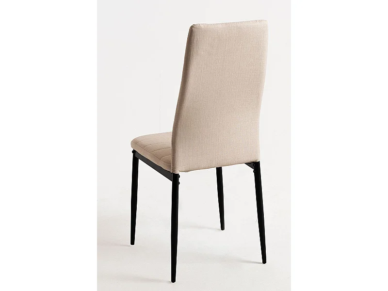 Packs Sillas Comedor - Pack 4 Sillas Lauter Tela - Beige