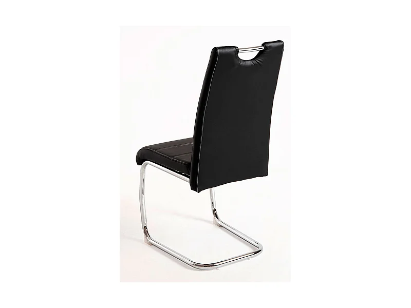 Packs Sillas Comedor - Pack 2 Sillas Hallen Polipiel - Negro