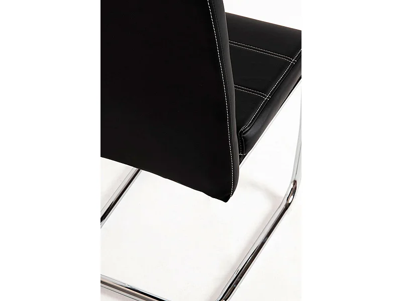 Packs Sillas Comedor - Pack 2 Sillas Hallen Polipiel - Negro