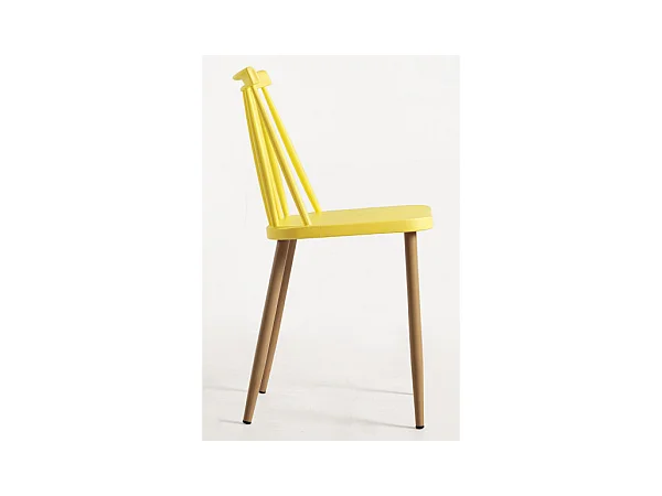 Packs Sillas Comedor - Pack 4 Sillas Bik - Amarillo