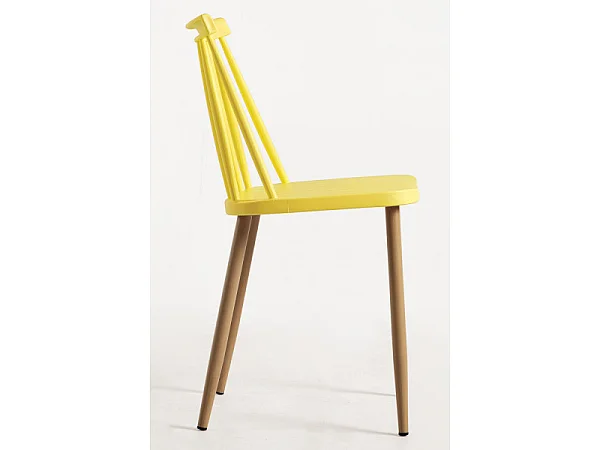 Packs Sillas Comedor - Pack 4 Sillas Bik - Amarillo