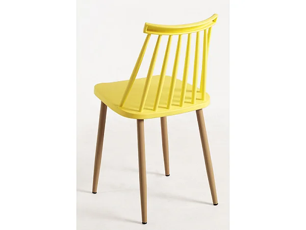 Packs Sillas Comedor - Pack 4 Sillas Bik - Amarillo