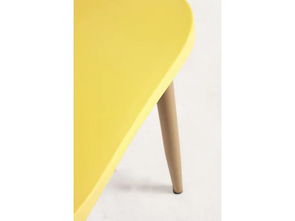 Packs Sillas Comedor - Pack 4 Sillas Bik - Amarillo