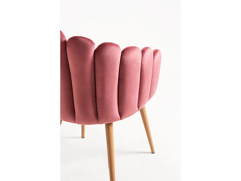 Packs Sillas Comedor - Pack 2 Sillones Main Terciopelo - Rosa