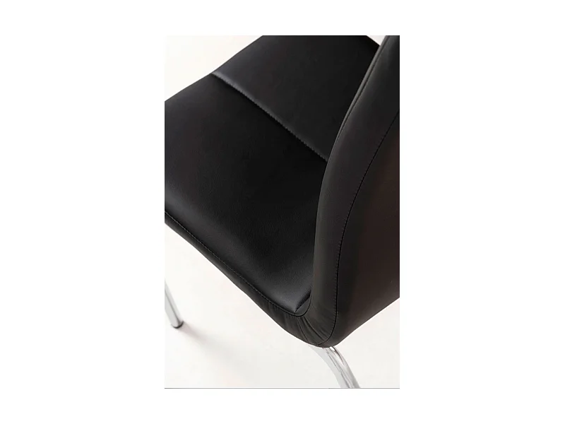Packs Sillas Comedor - Pack 2 Sillas Humi Polipiel - Negro