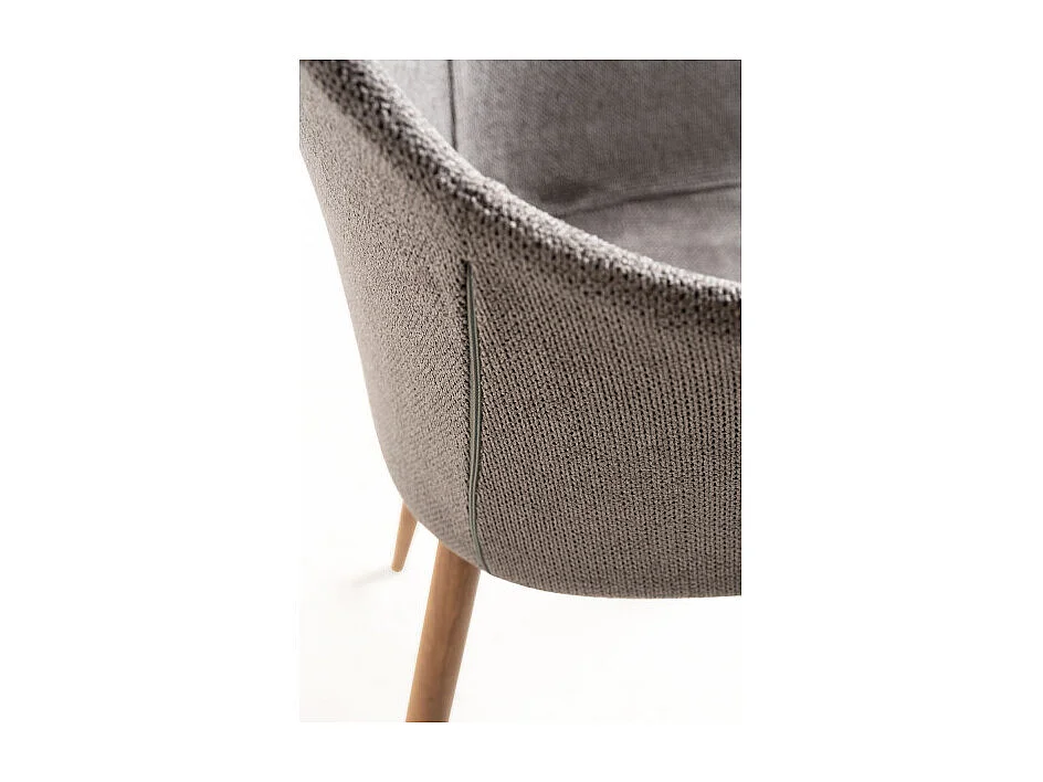Sillas Comedor - Silla Kivi Tela - Gris