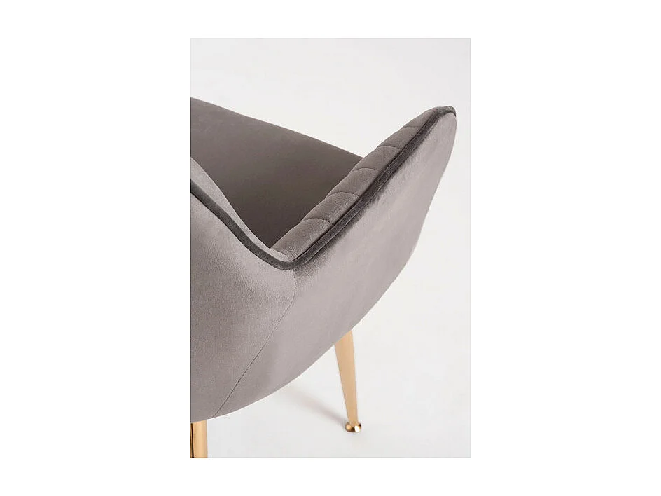 Sillas Comedor - Silla Chic Golden - Gris oscuro