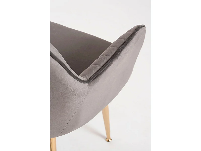 Sillas Comedor - Silla Chic Golden - Gris oscuro