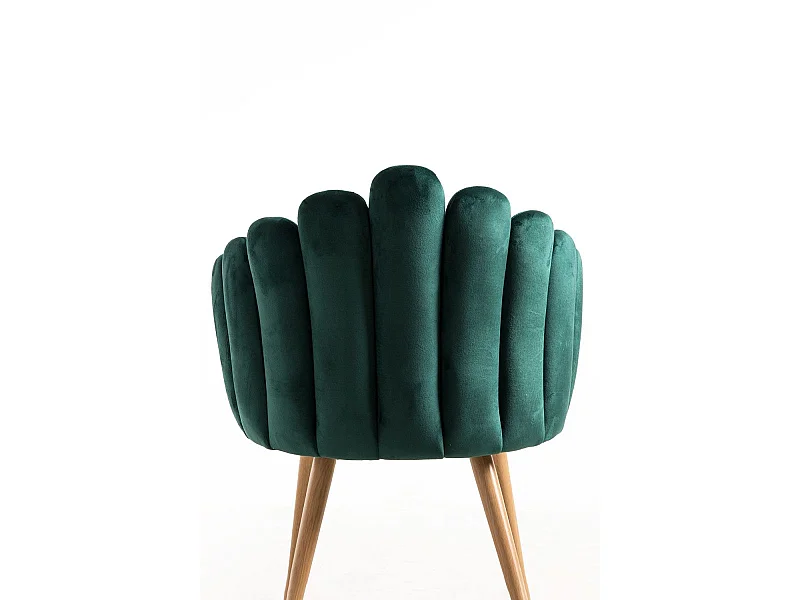 Sillas Comedor - Sillón Main Terciopelo - Verde