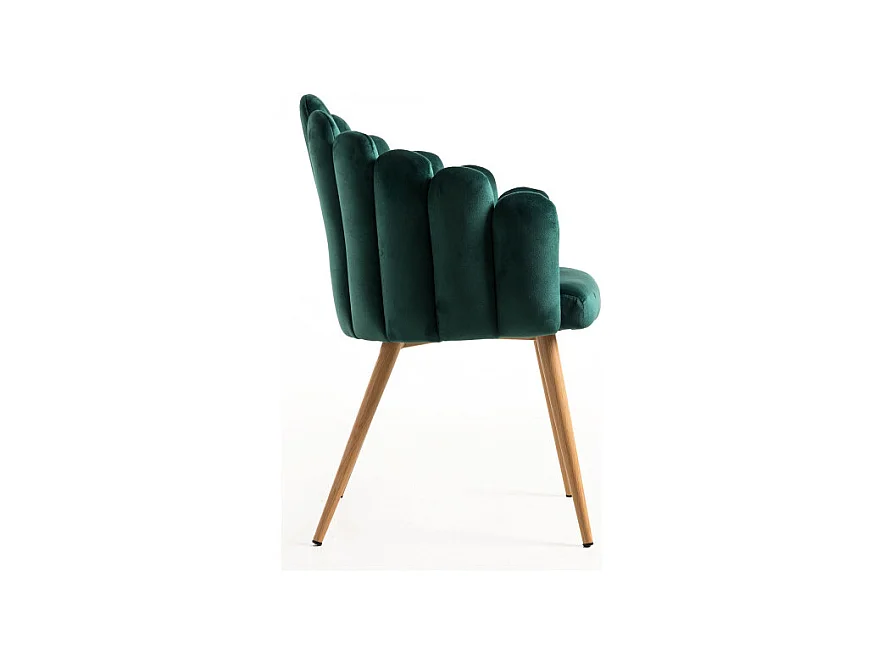 Packs Sillas Comedor - Pack 2 Sillones Main Terciopelo - Verde