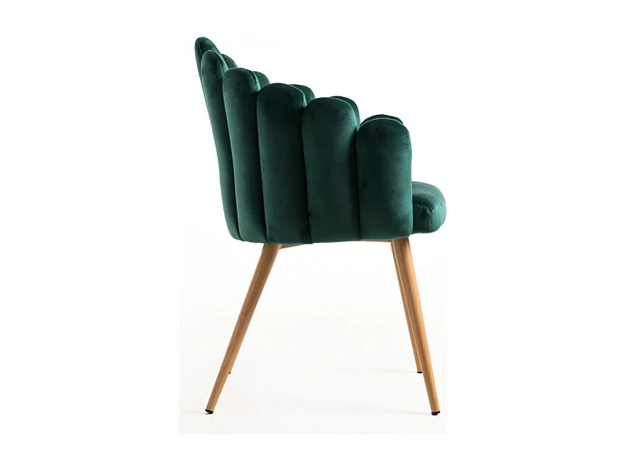 Packs Sillas Comedor - Pack 2 Sillones Main Terciopelo - Verde