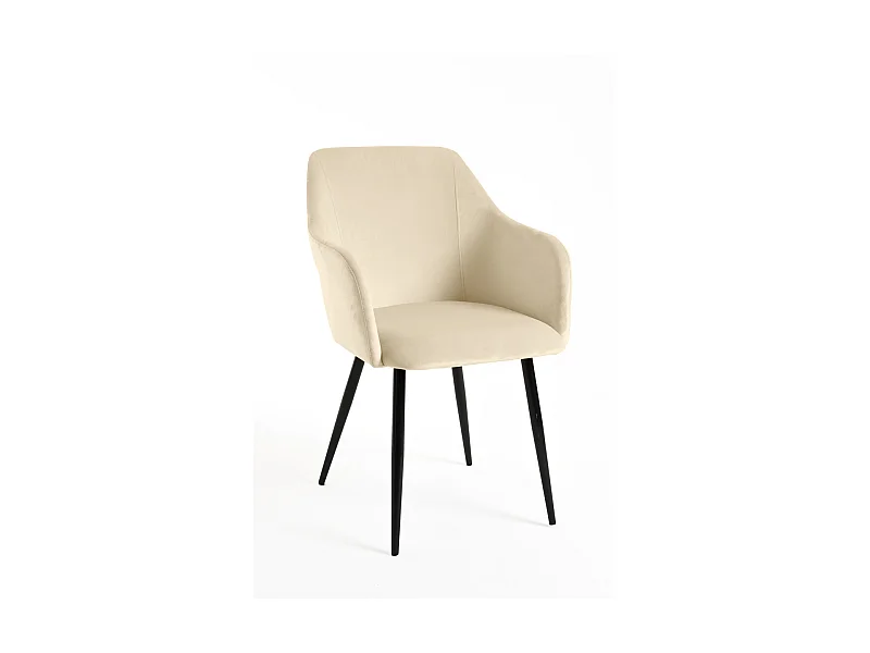 Sillas Comedor - Silla Puan Terciopelo - Beige