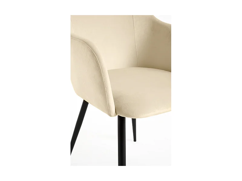 Sillas Comedor - Silla Puan Terciopelo - Beige
